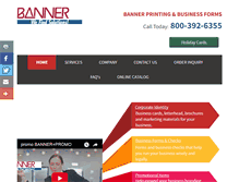 Tablet Screenshot of bannerprinting.com